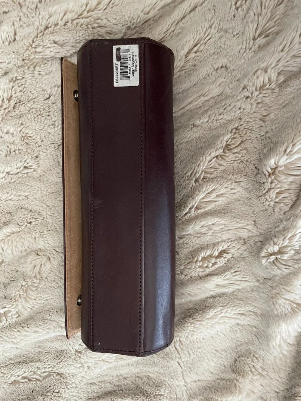 Fossil Brown Watch Travel Organizer